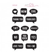 Studio L2E SPEAK stamp set